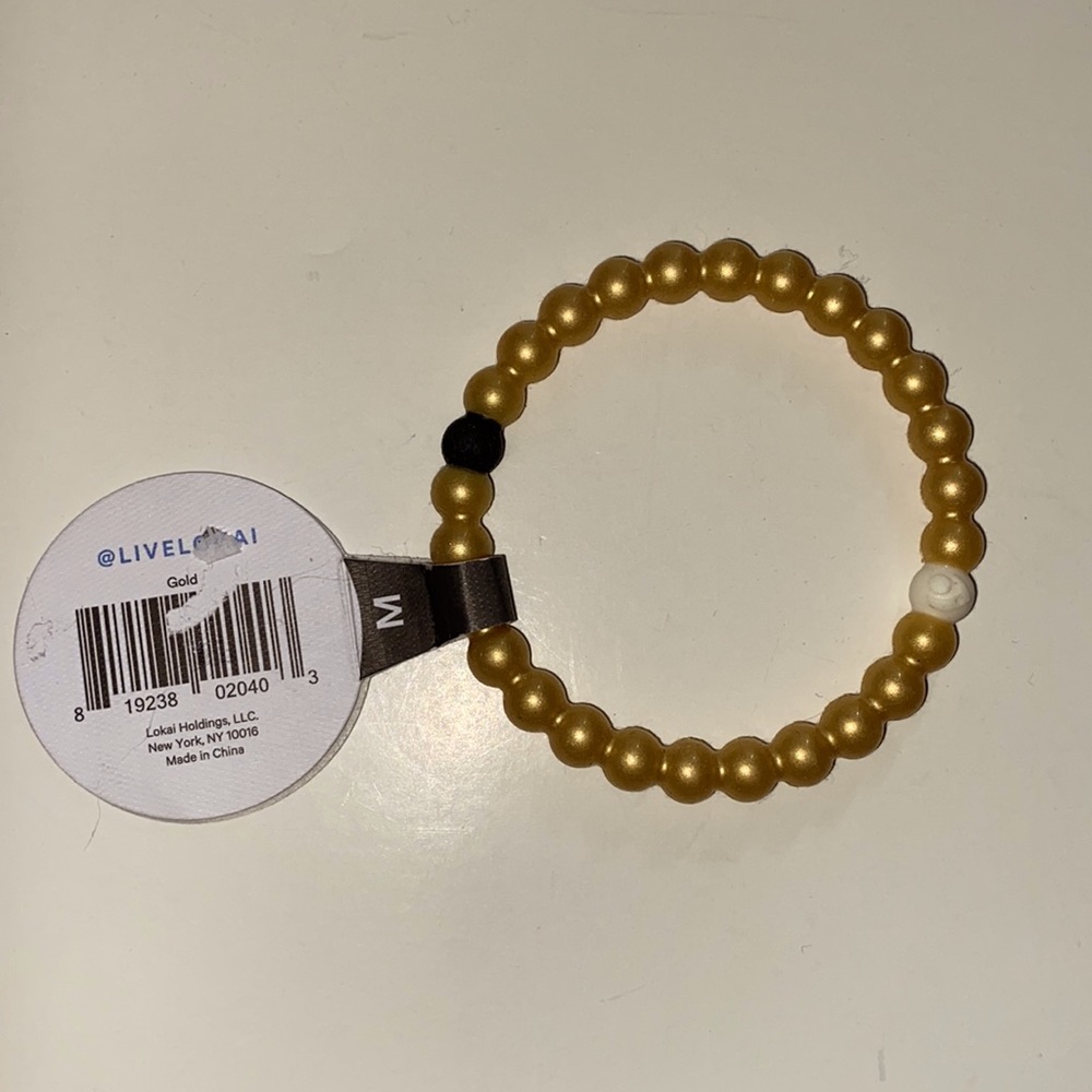 Lokai Bracelet Gold Choose Your Cause M - Picture 3 of 5